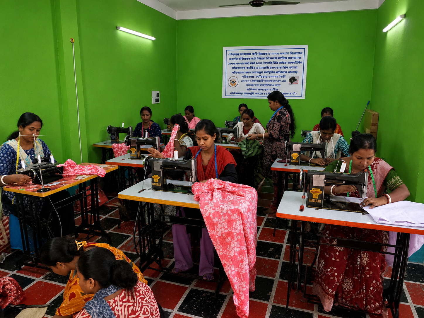Empowering Women through Tailoring Training